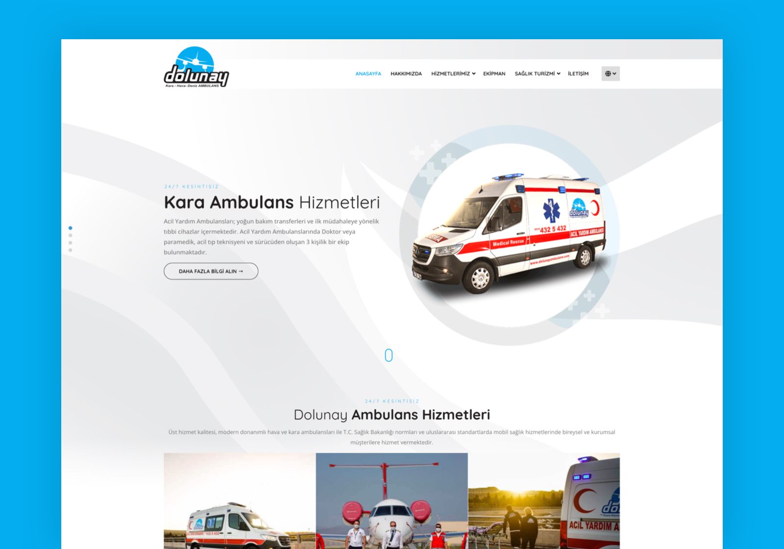 Dolunay Ambulans - 7/24 Özel Ambulans Hizmetleri